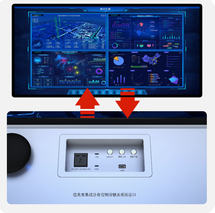 中天智领灵动桌功能